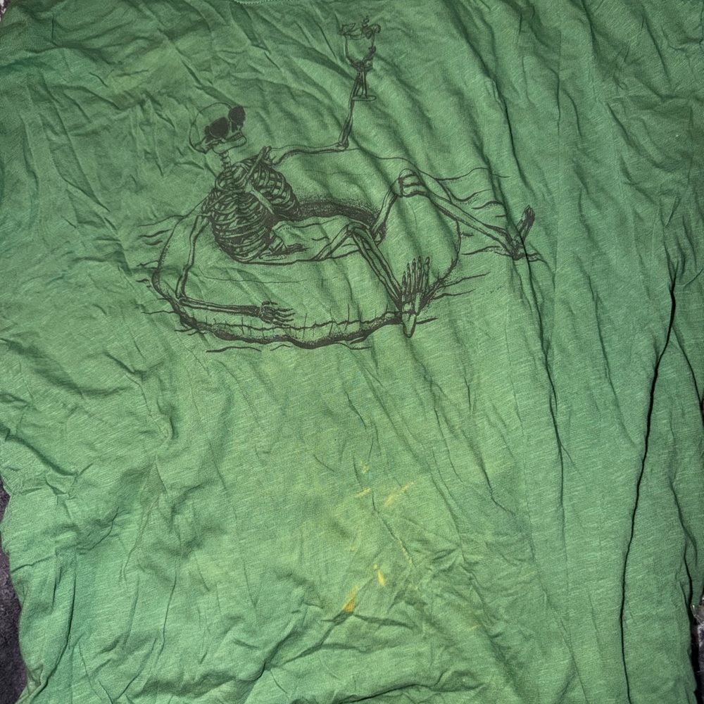 American Eagle Outfitters Green Short Sleeve Tee